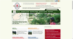 Desktop Screenshot of botanicalsociety.org.za